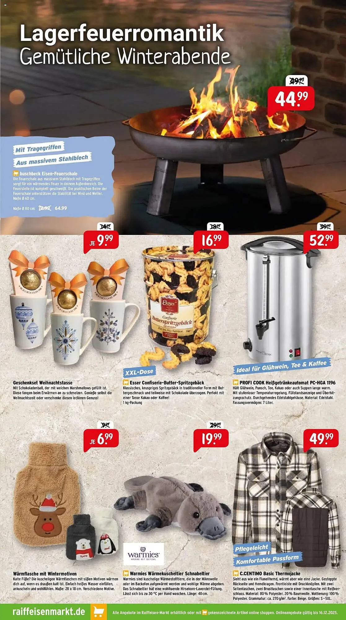 Raiffeisen Markt Prospekt von 1. Dezember bis 31. Dezember 2025 - Prospekt seite 7