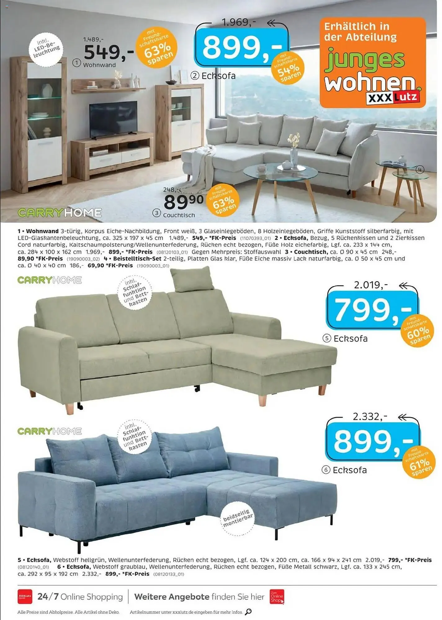 XXXLutz Prospekt von 8. Februar bis 22. Februar 2026 - Prospekt seite 8