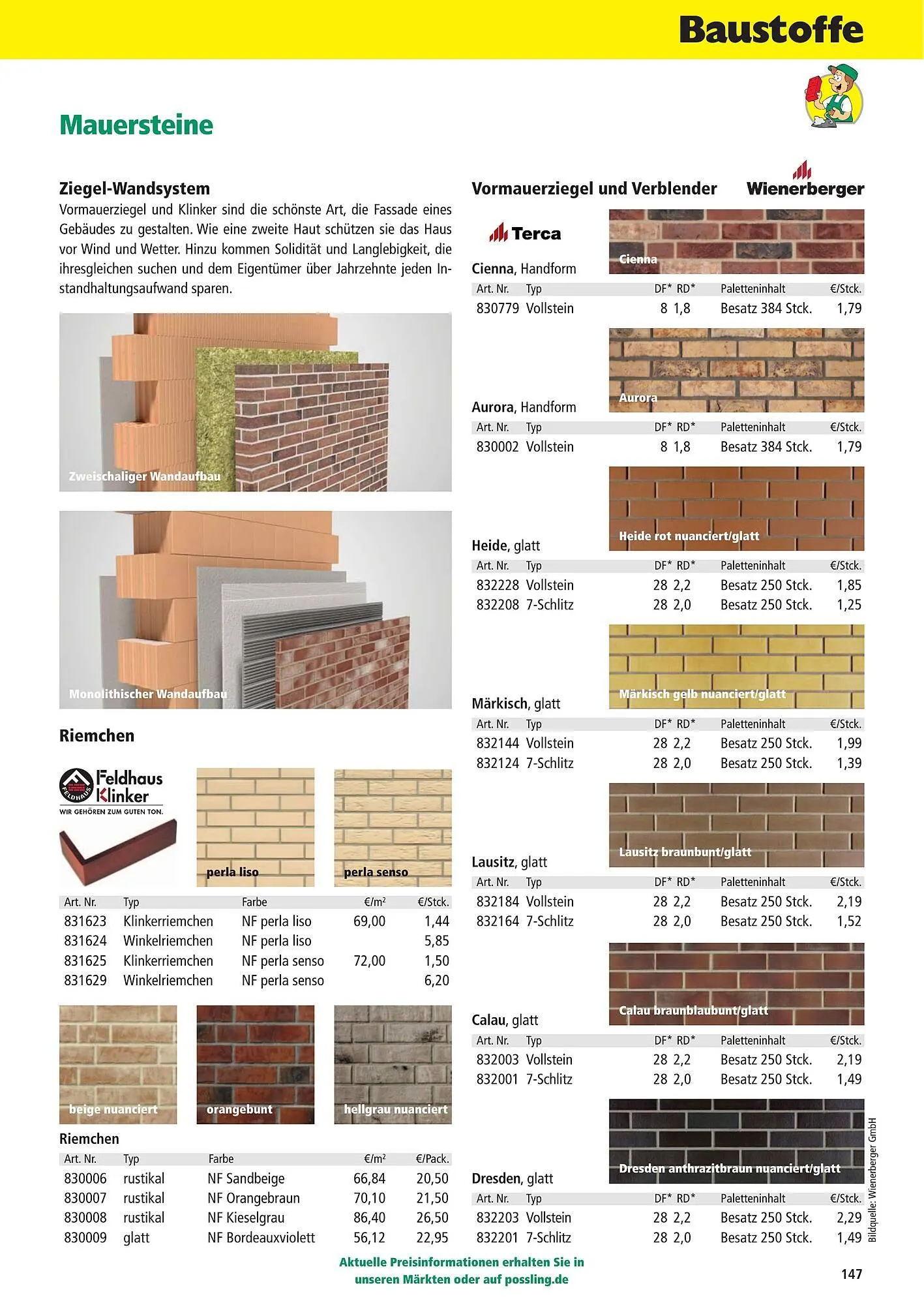 Holz Possling Prospekt von 2. Mai bis 31. Juli 2025 - Prospekt seite 147