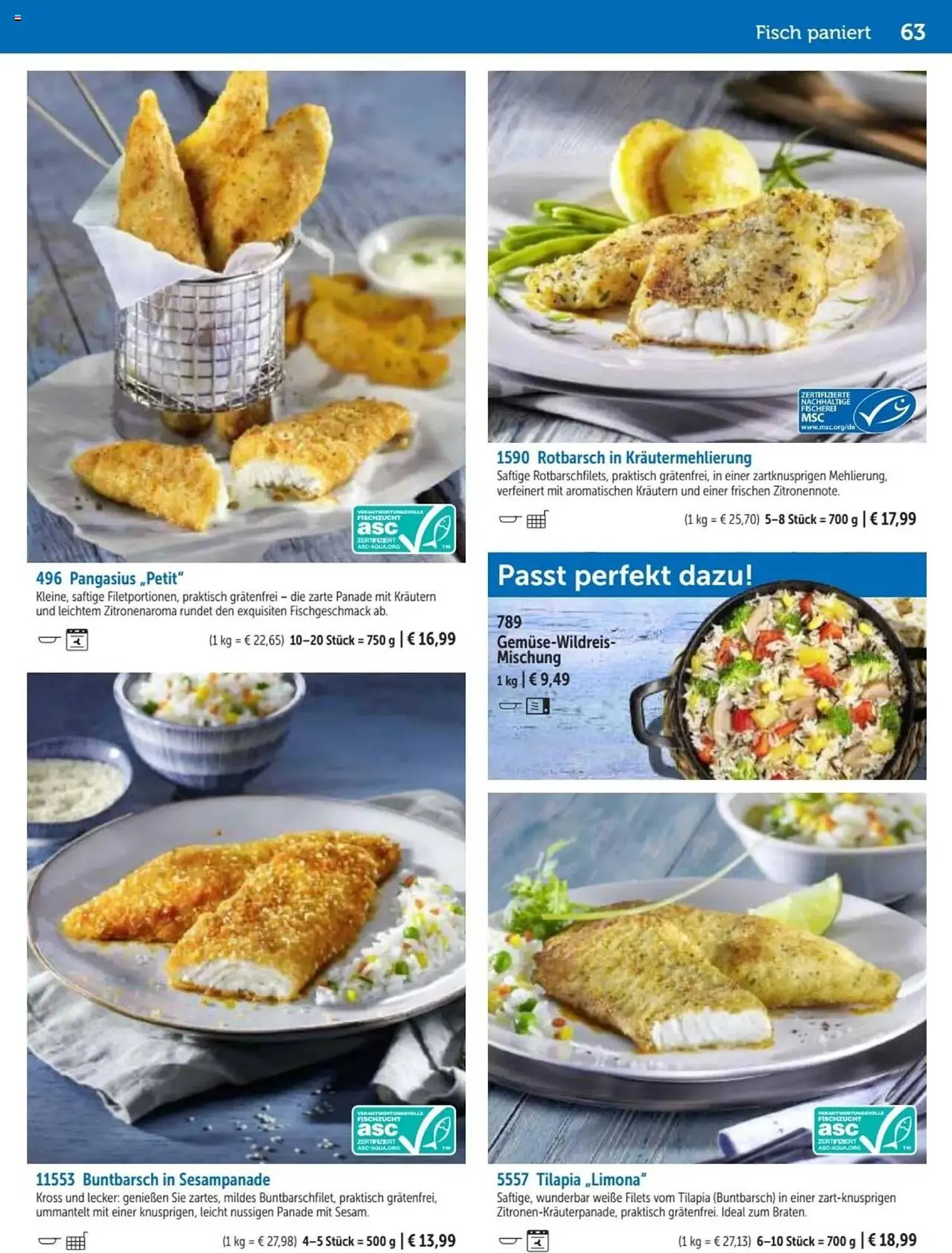 Bofrost Prospekt von 2. März bis 6. September 2025 - Prospekt seite 63