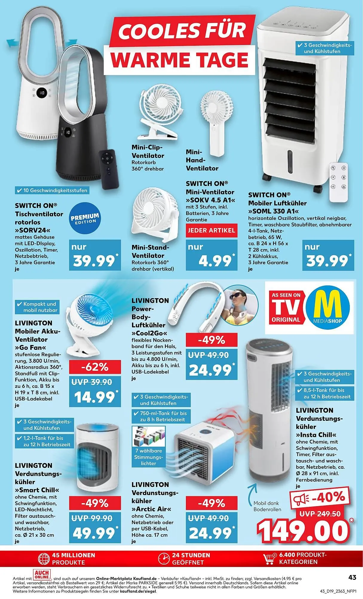 Kaufland Prospekt von 8. Mai bis 14. Mai 2025 - Prospekt seite 43