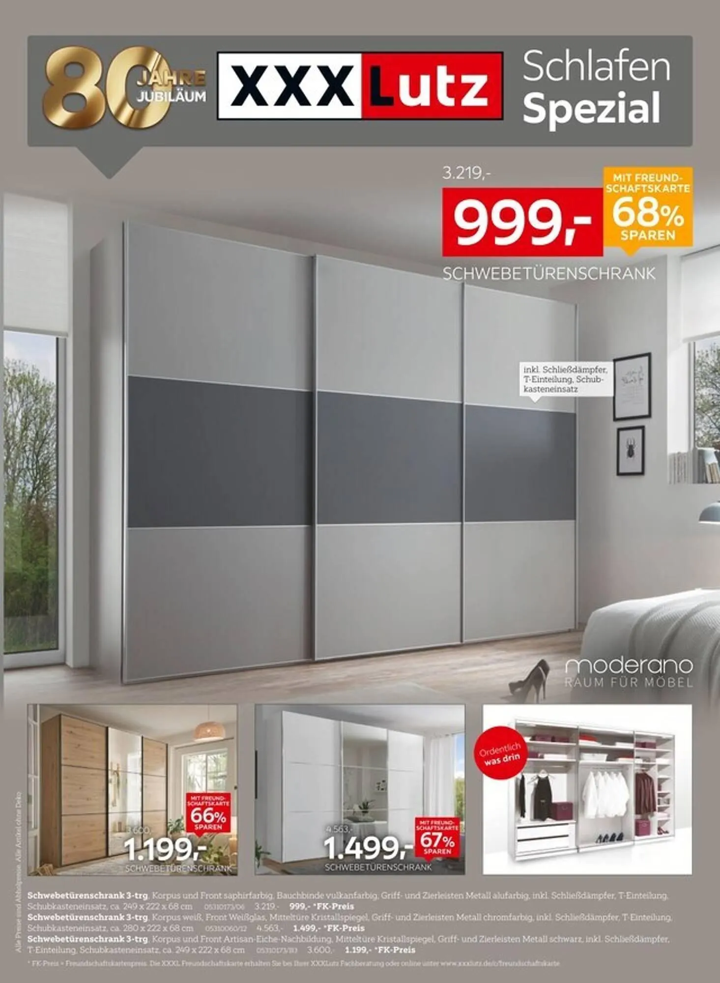 XXXLutz Prospekt von 18. April bis 4. Mai 2025 - Prospekt seite 1