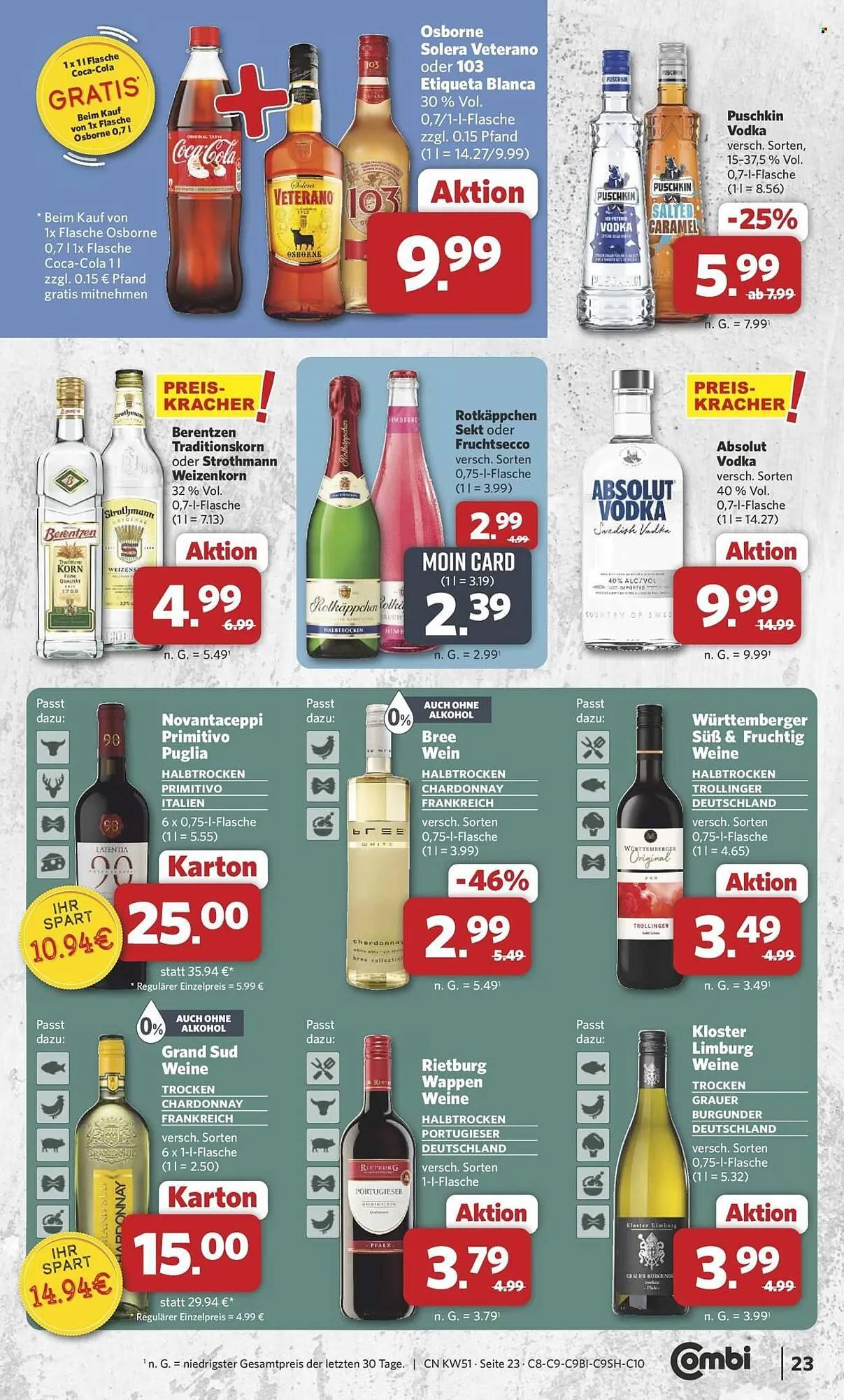 Combi Prospekt von 15. Dezember bis 20. Dezember 2025 - Prospekt seite 25