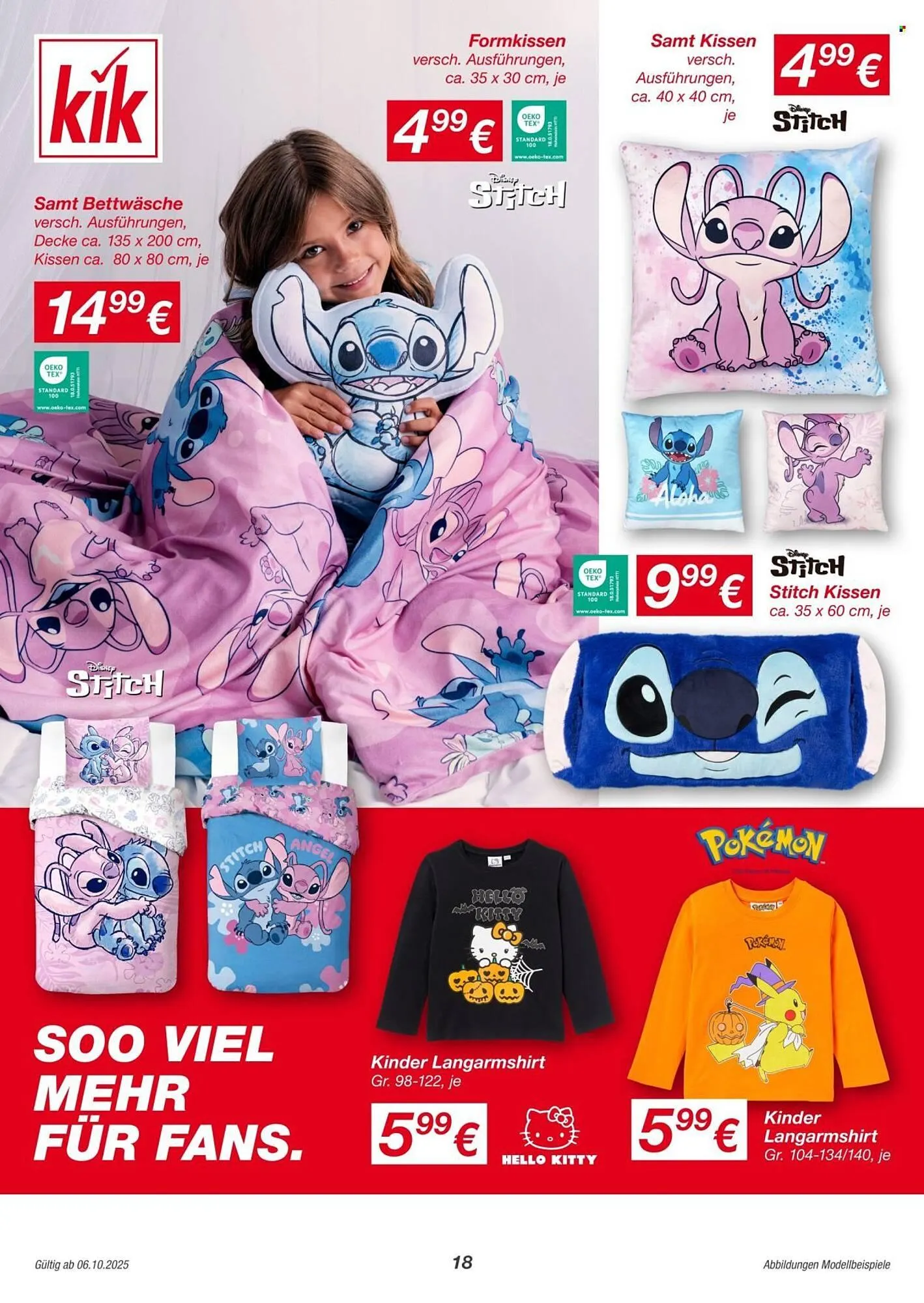 KiK Prospekt von 6. Oktober bis 31. Oktober 2025 - Prospekt seite 18
