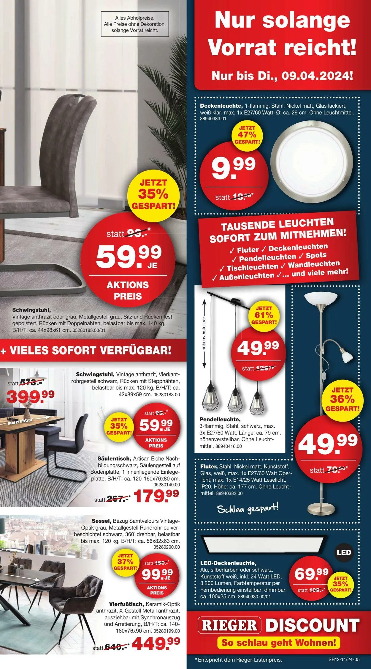 Möbel Rieger Aktueller Prospekt von 22. Oktober bis 5. November 2025 - Prospekt seite 5