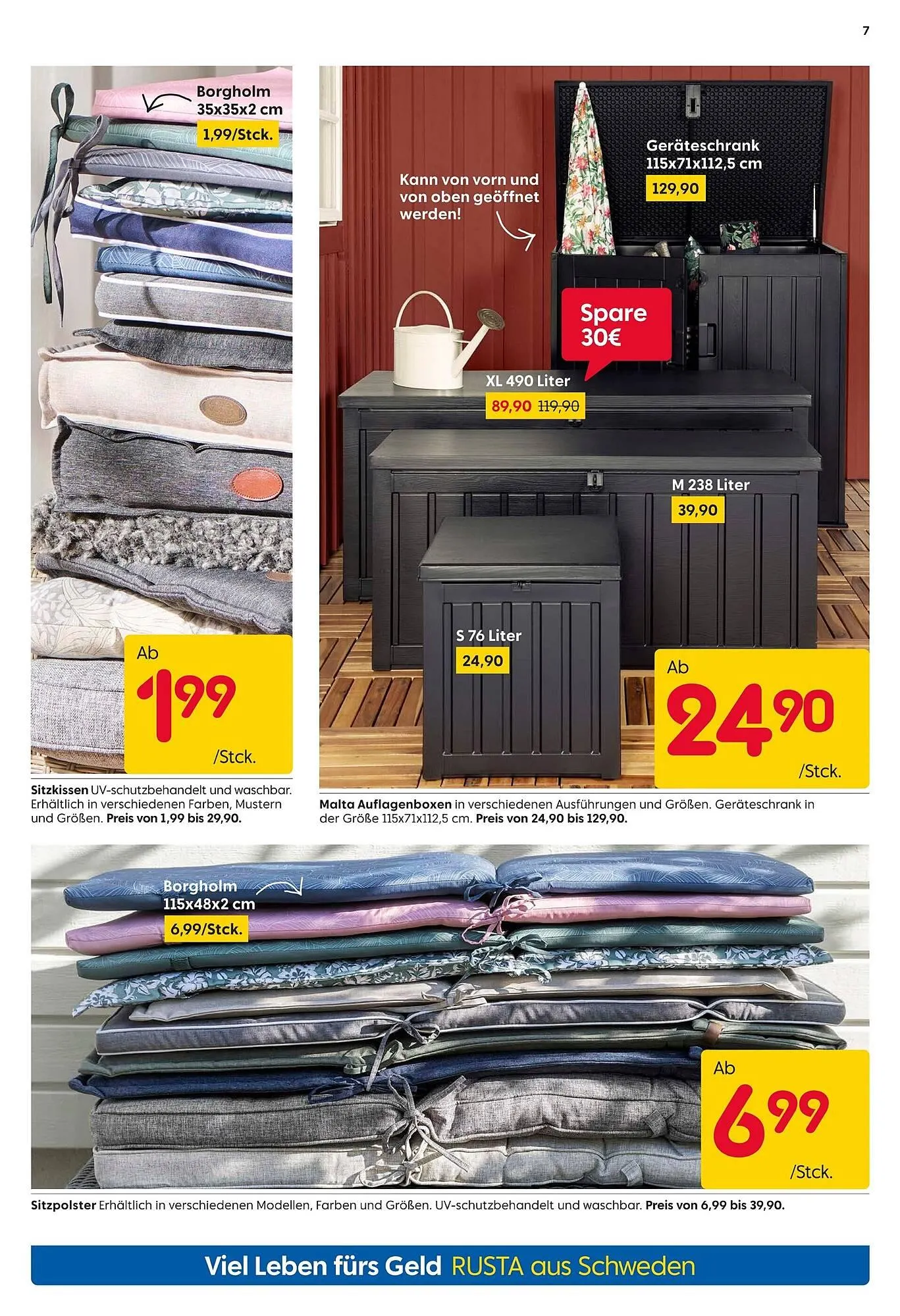 Rusta Prospekt von 17. Mai bis 23. Mai 2025 - Prospekt seite 7