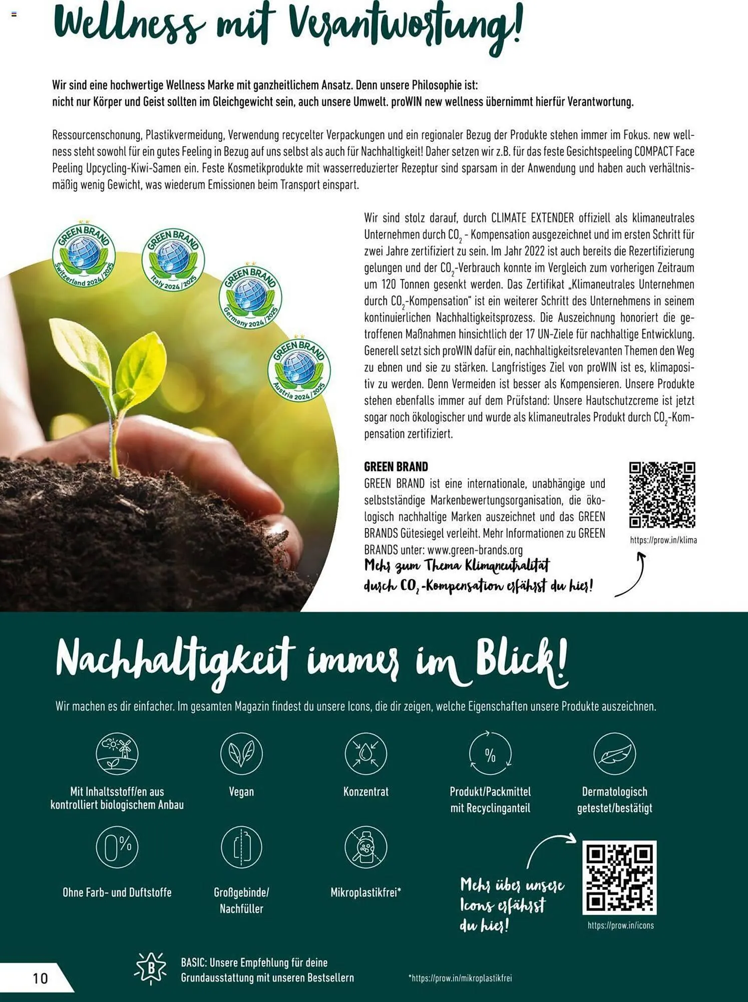 Prowin Prospekt von 1. Oktober bis 31. März 2025 - Prospekt seite 10