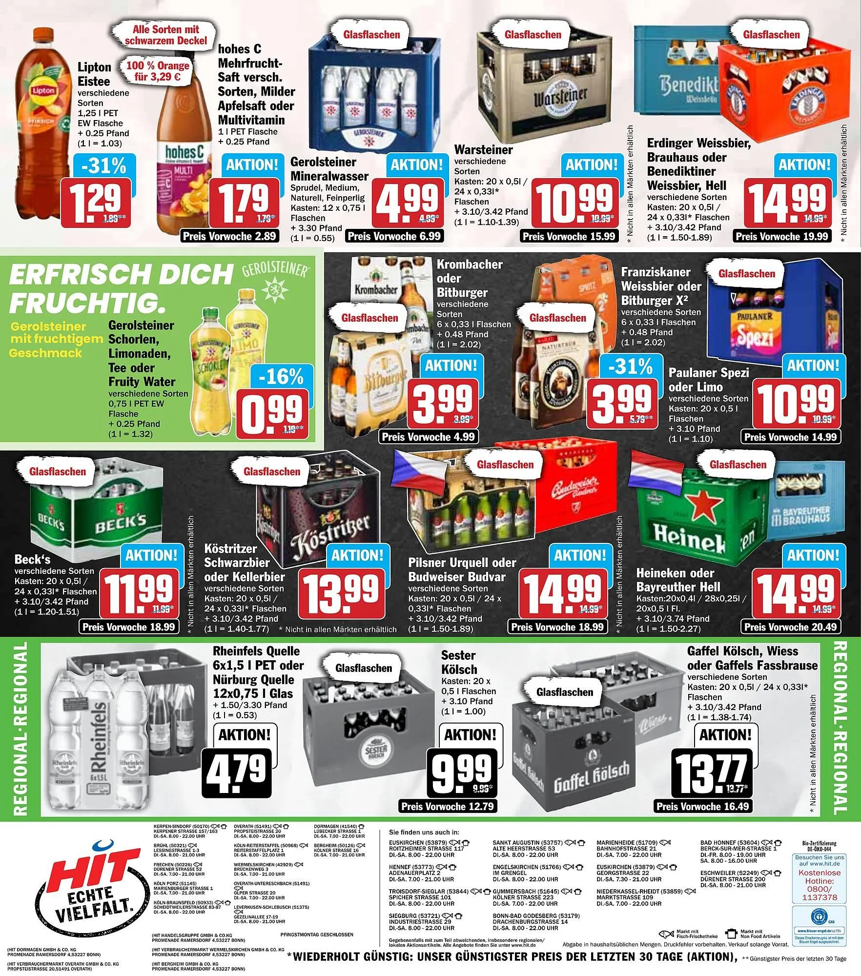 Hit Prospekt von 9. Juni bis 14. Juni 2025 - Prospekt seite 19