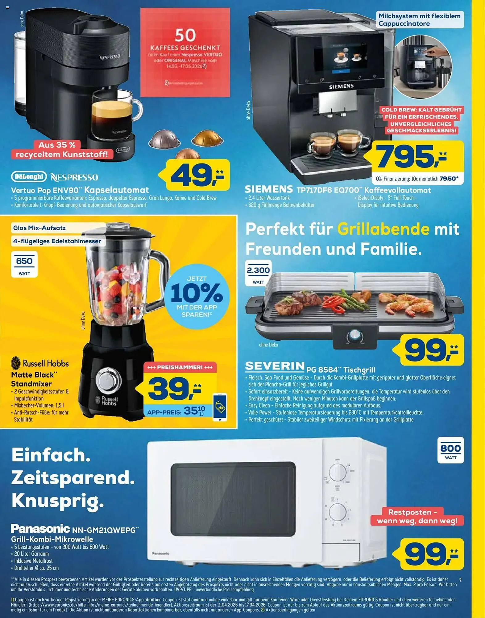 Euronics Prospekt von 11. April bis 17. April 2026 - Prospekt seite 9