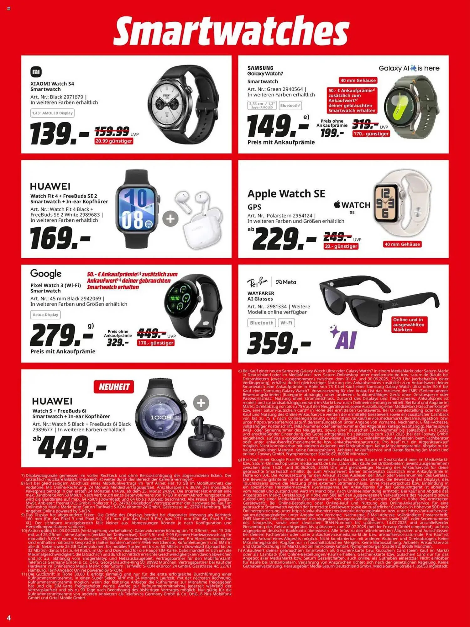 Saturn Prospekt von 19. Mai bis 7. Juni 2025 - Prospekt seite 4