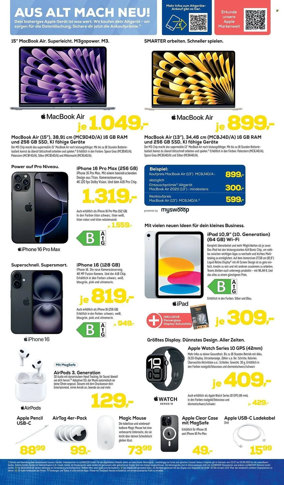 Euronics Prospekt von 23. Juli bis 3. August 2025 - Prospekt seite 7