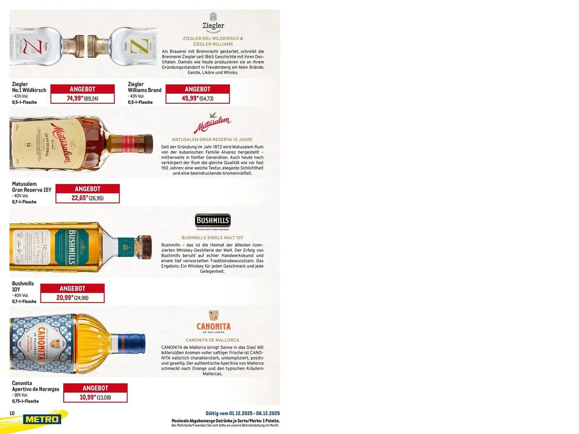 METRO Prospekt von 1. Dezember bis 6. Dezember 2025 - Prospekt seite 10