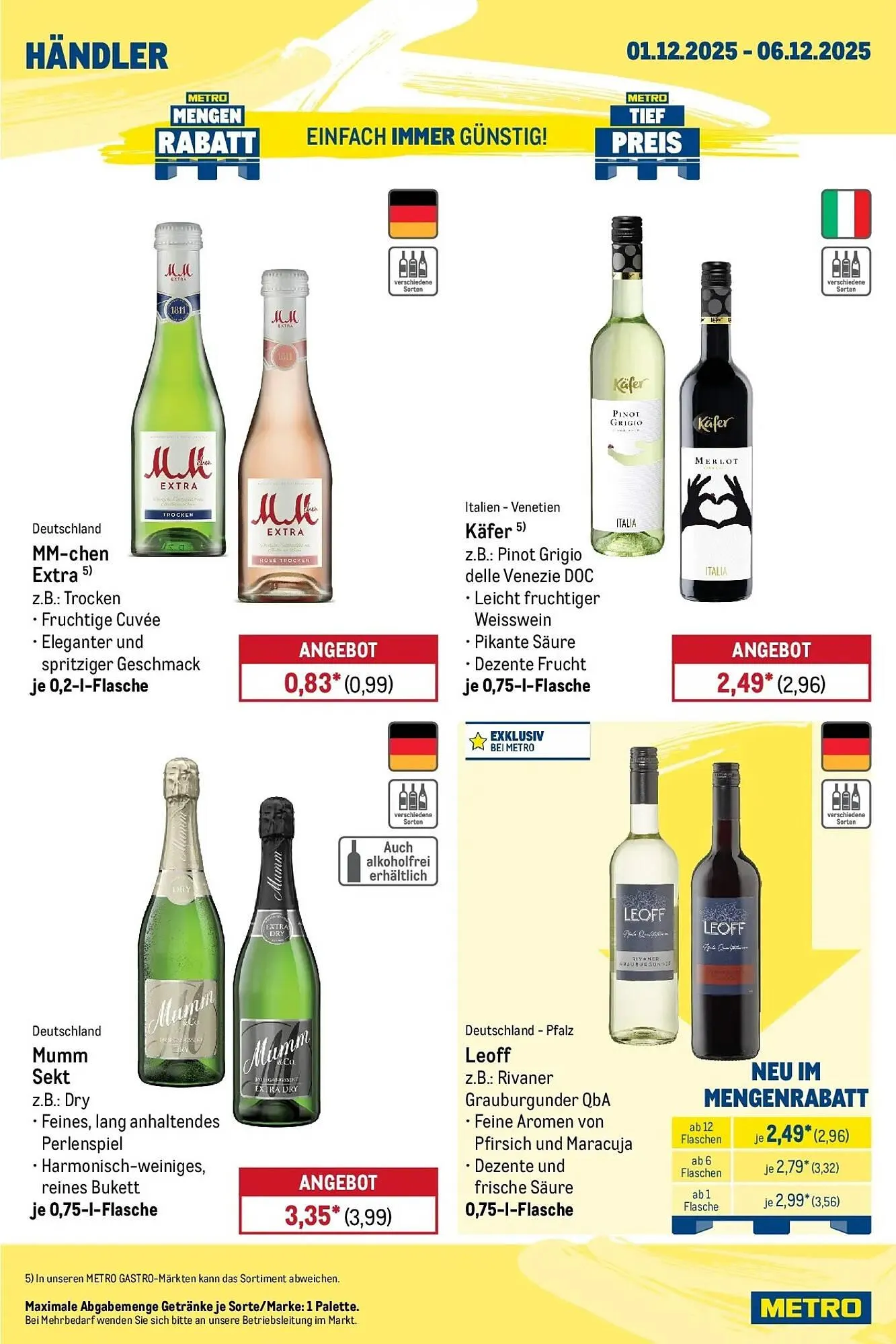 METRO Prospekt von 30. November bis 6. Dezember 2025 - Prospekt seite 6