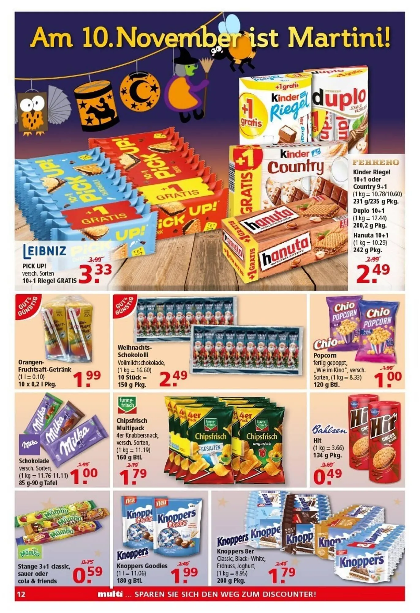 Multi Markt Prospekt von 27. Oktober bis 1. November 2025 - Prospekt seite 12