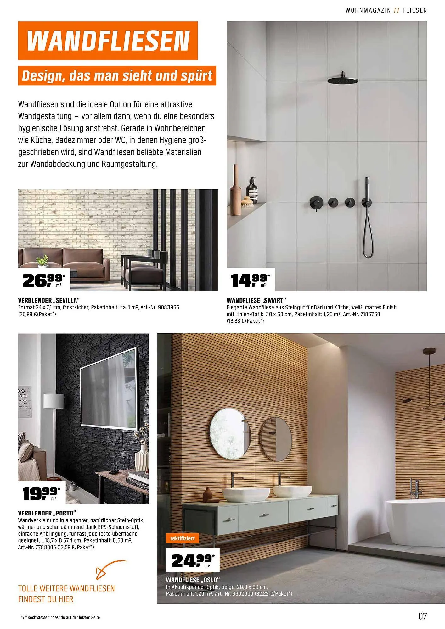 OBI Prospekt von 13. Oktober bis 1. Dezember 2025 - Prospekt seite 7