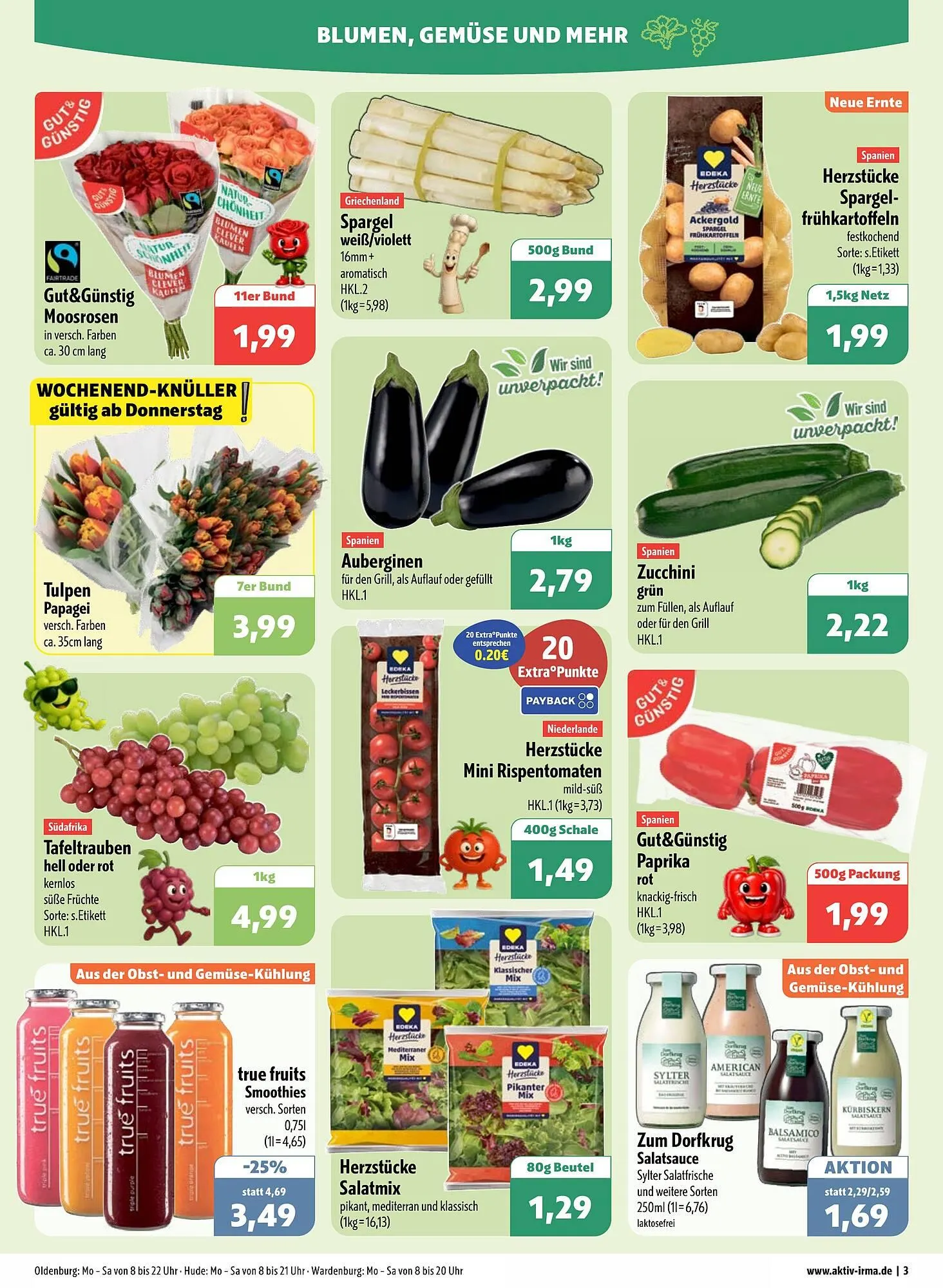 Aktiv Irma Prospekt von 13. April bis 18. April 2026 - Prospekt seite 3