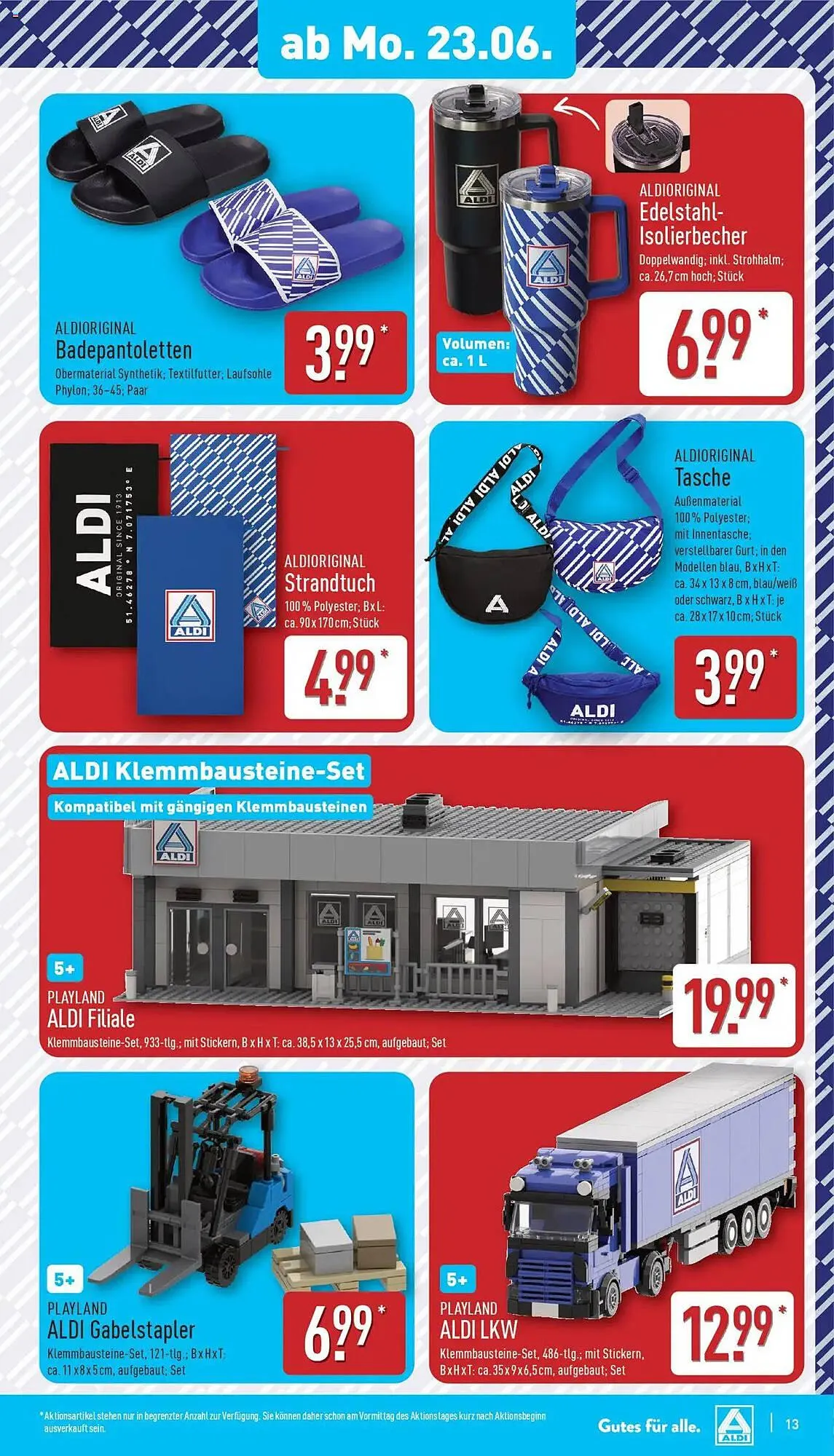 Aldi Nord Prospekt von 23. Juni bis 28. Juni 2025 - Prospekt seite 17