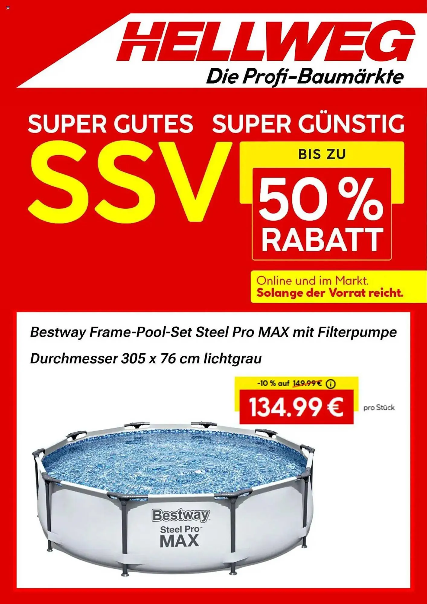 Hellweg Prospekt von 23. Juni bis 7. Juli 2025 - Prospekt seite 1