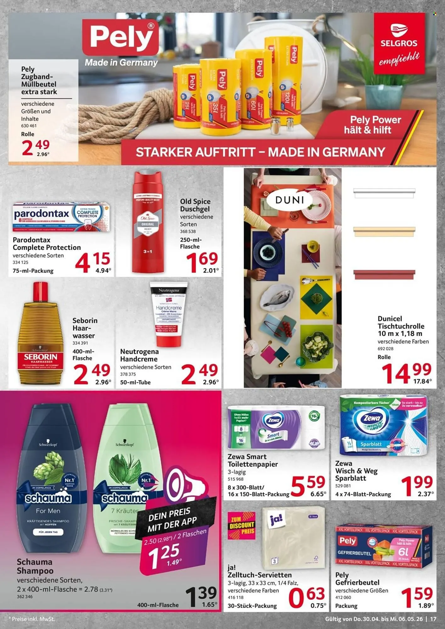 Selgros Prospekt von 30. April bis 6. Mai 2026 - Prospekt seite 17