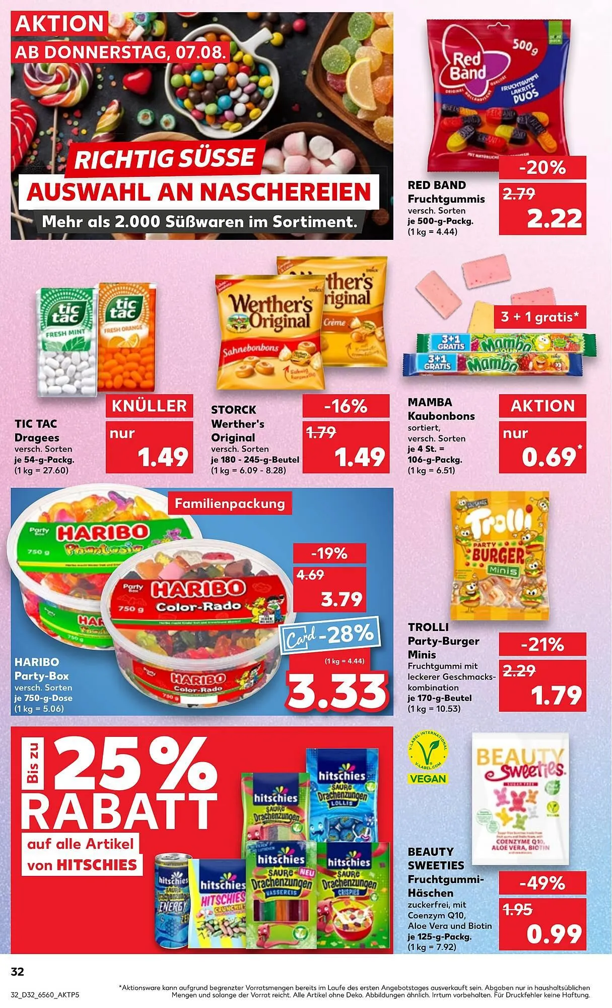Kaufland Prospekt von 7. August bis 13. August 2025 - Prospekt seite 32