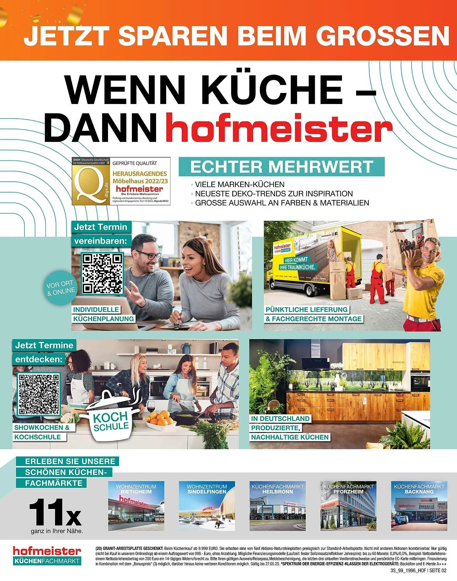 Hofmeister Prospekt von 2. April bis 27. Mai 2025 - Prospekt seite 2