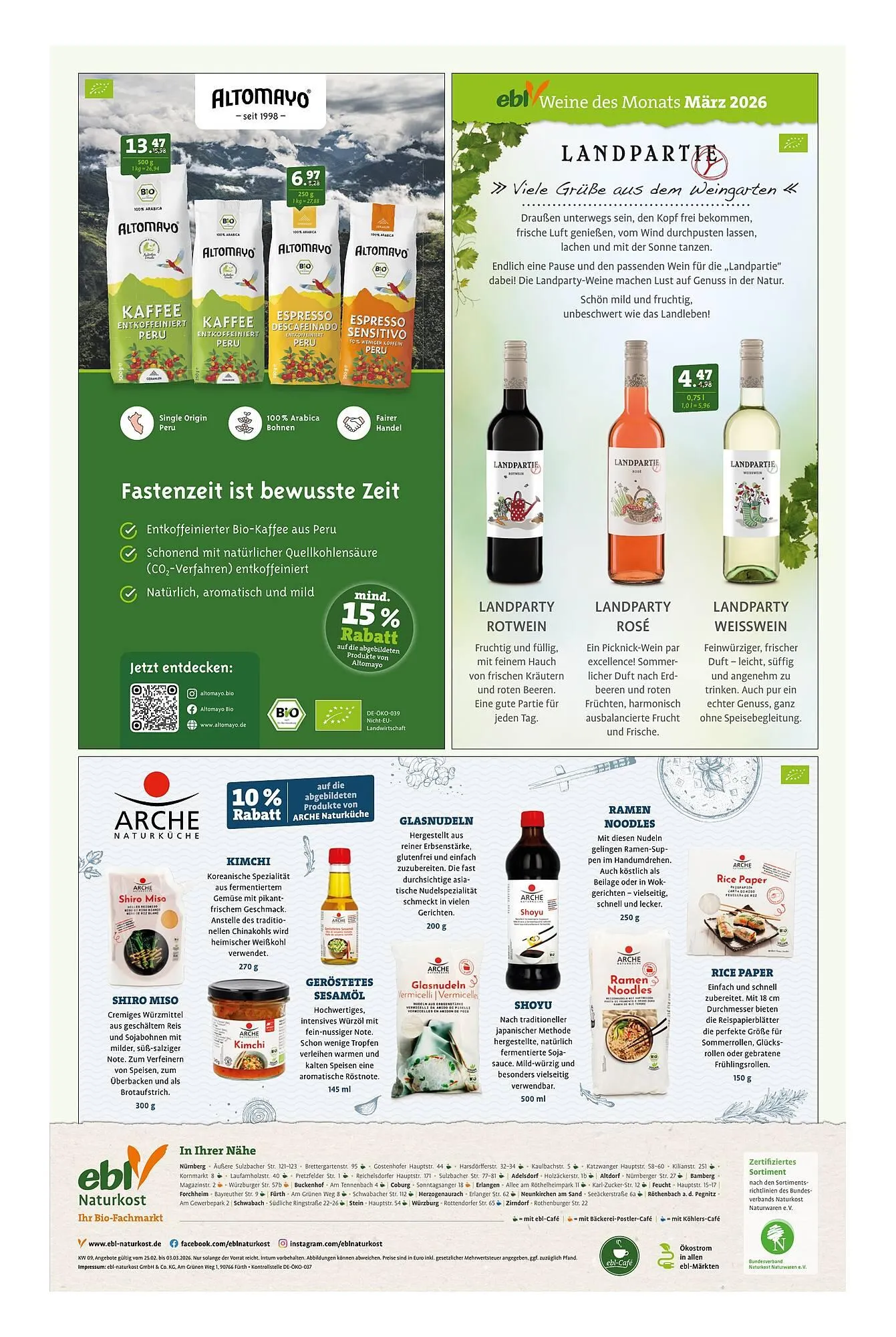 Ebl Naturkost Prospekt von 25. Februar bis 3. März 2026 - Prospekt seite 4