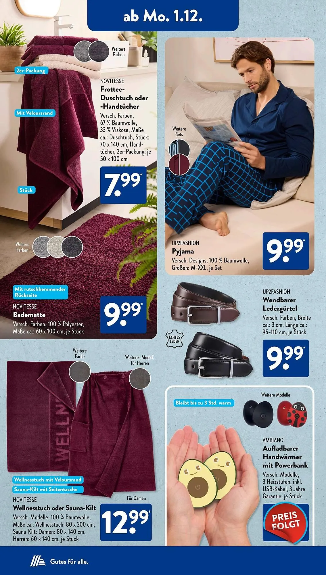 Aldi Süd Prospekt von 1. Dezember bis 7. Dezember 2025 - Prospekt seite 6