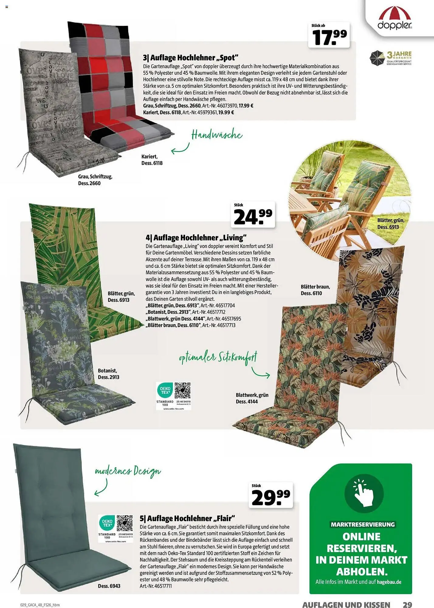 Hagebau Prospekt von 2. März bis 31. Dezember 2026 - Prospekt seite 29