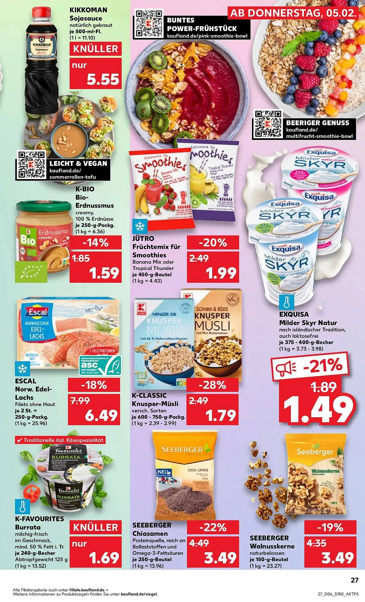 Kaufland Prospekt von 8. Februar bis 11. Februar 2026 - Prospekt seite 27