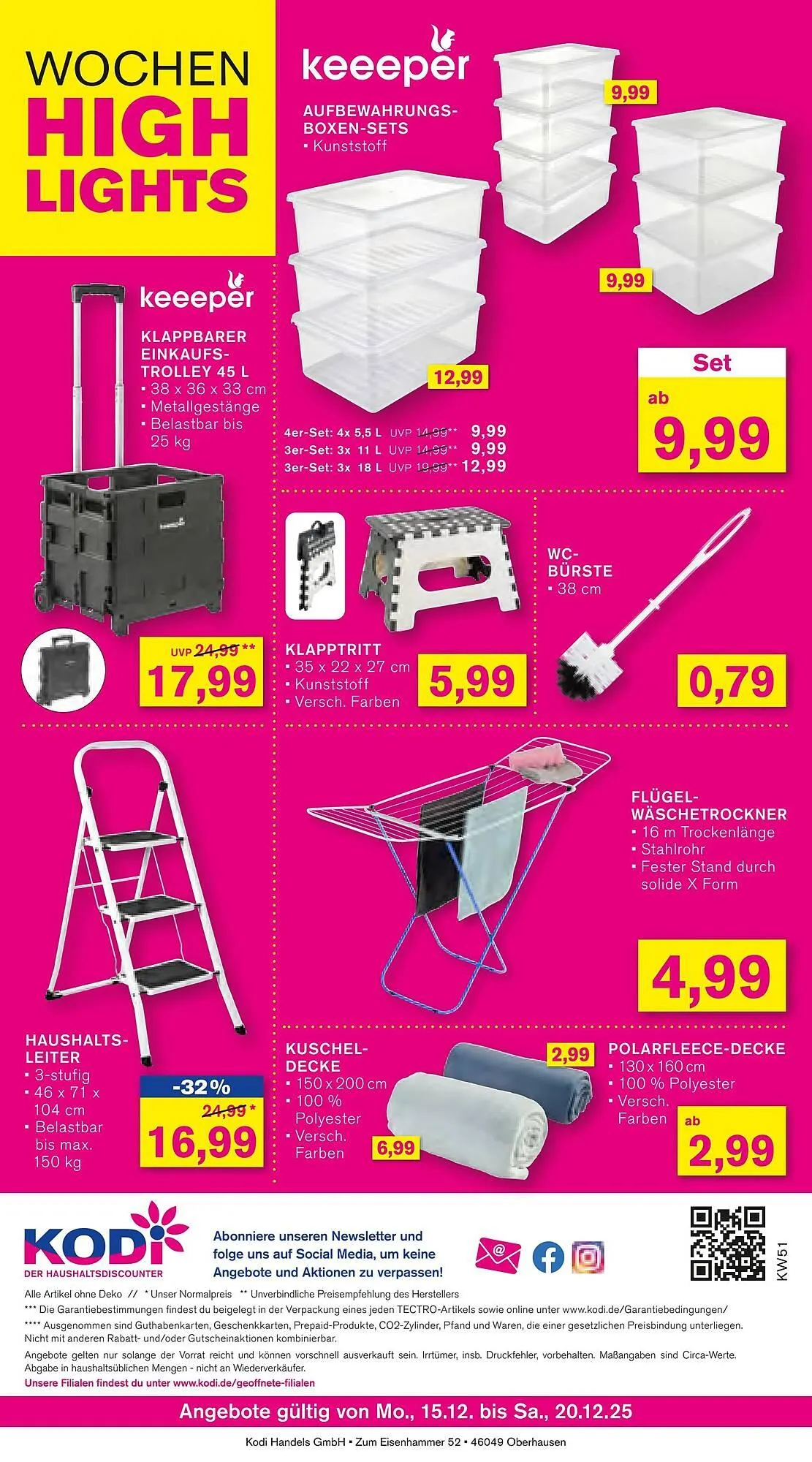 KODi Prospekt von 15. Dezember bis 20. Dezember 2025 - Prospekt seite 12
