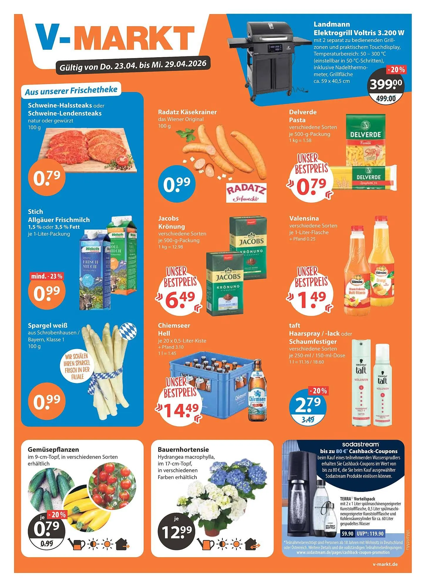 V Baumarkt Prospekt von 23. April bis 29. April 2026 - Prospekt seite 1