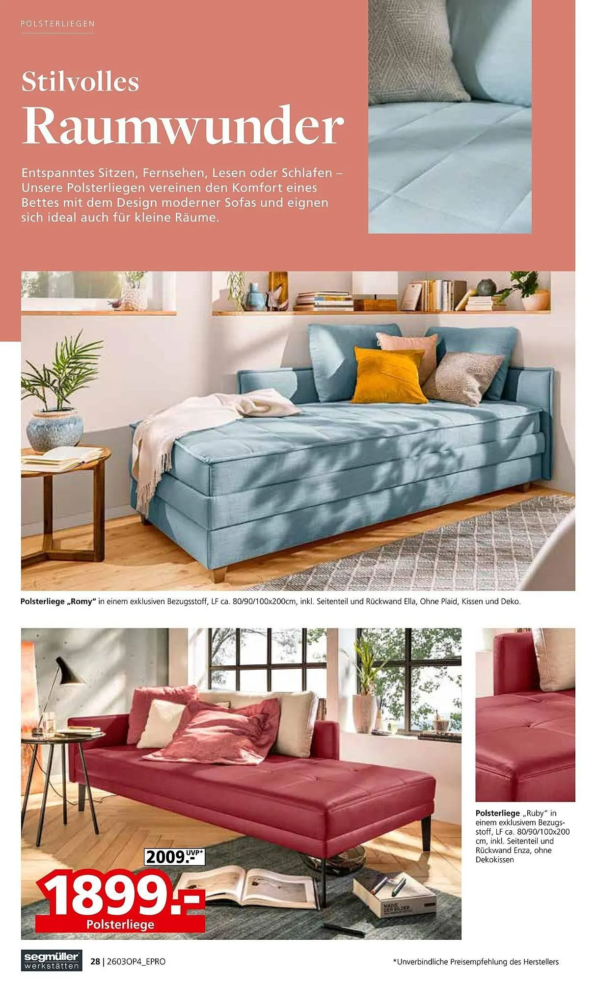 Segmüller Prospekt von 1. März bis 30. April 2026 - Prospekt seite 28