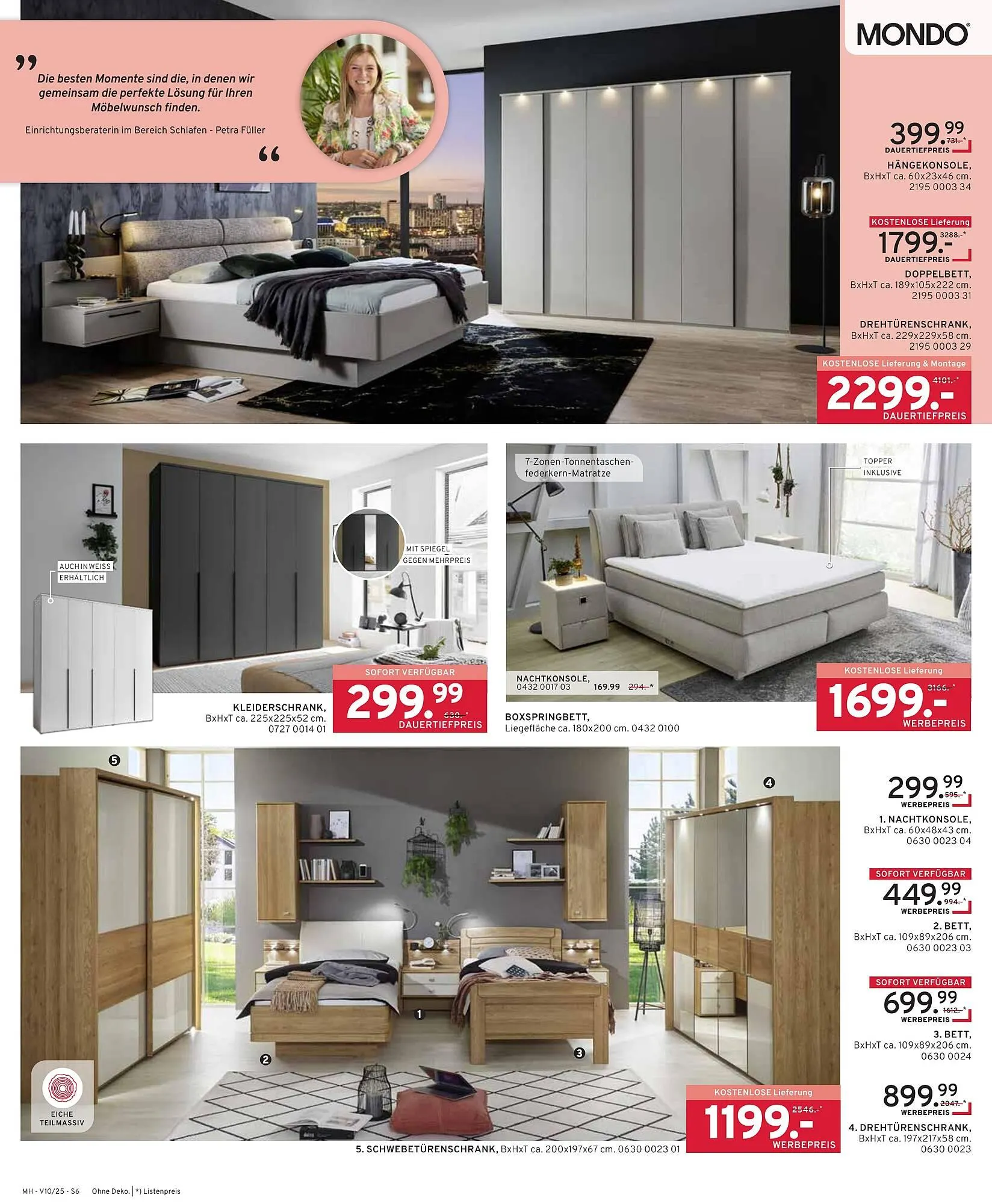 Möbel Heinrich Prospekt von 24. September bis 22. Oktober 2025 - Prospekt seite 6