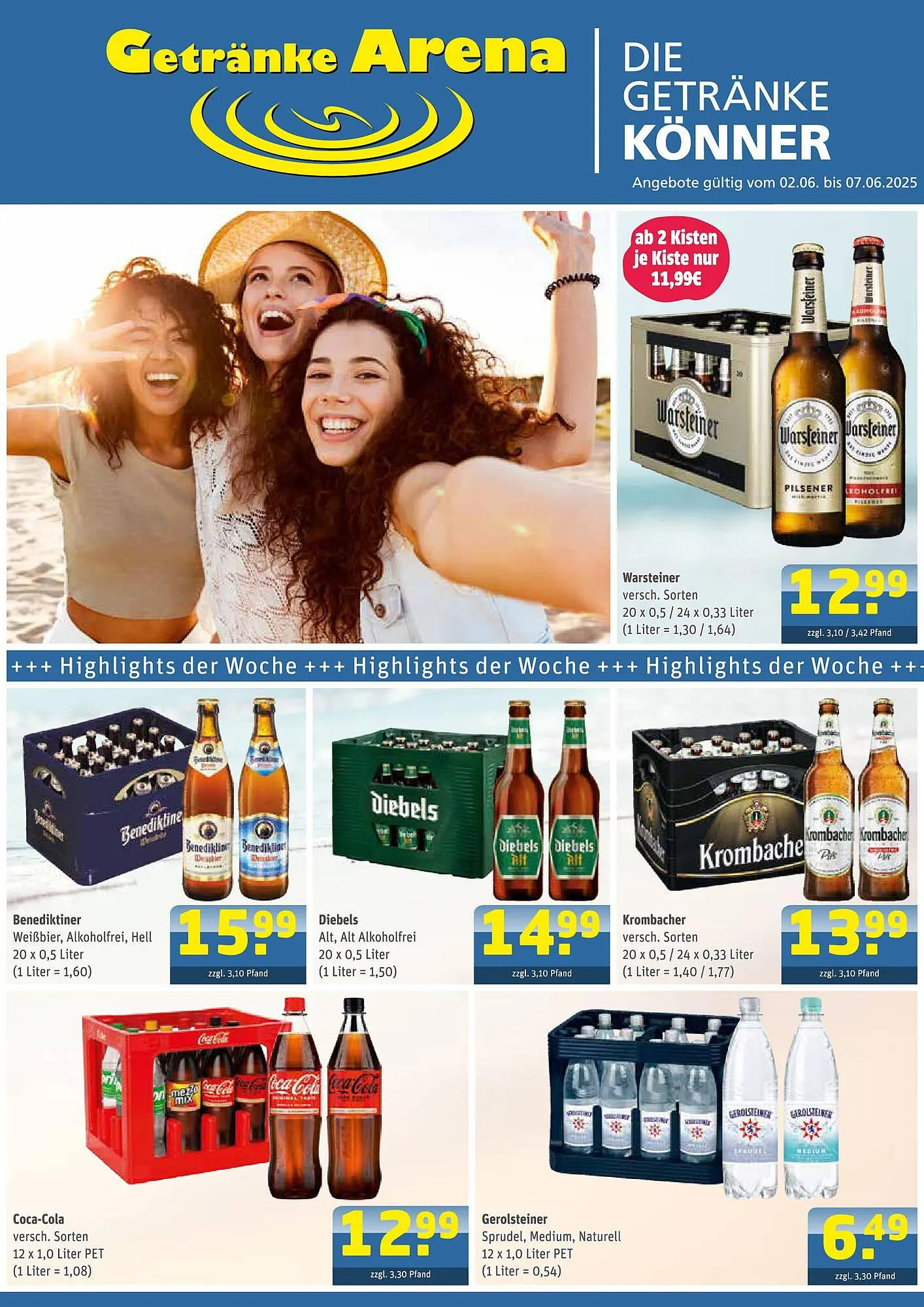 Getränke Arena Prospekt - 1