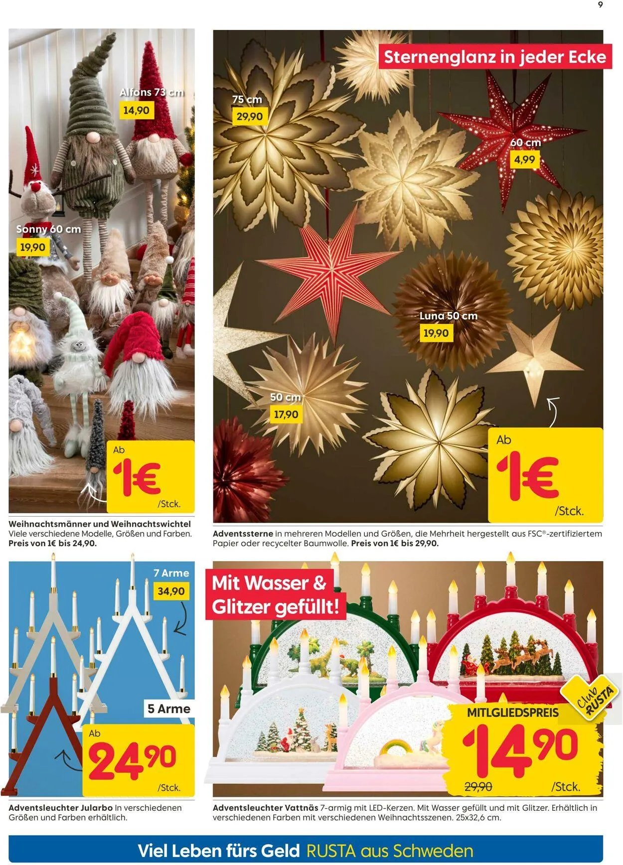 Rusta von 20. Oktober bis 3. November 2025 - Prospekt seite 9