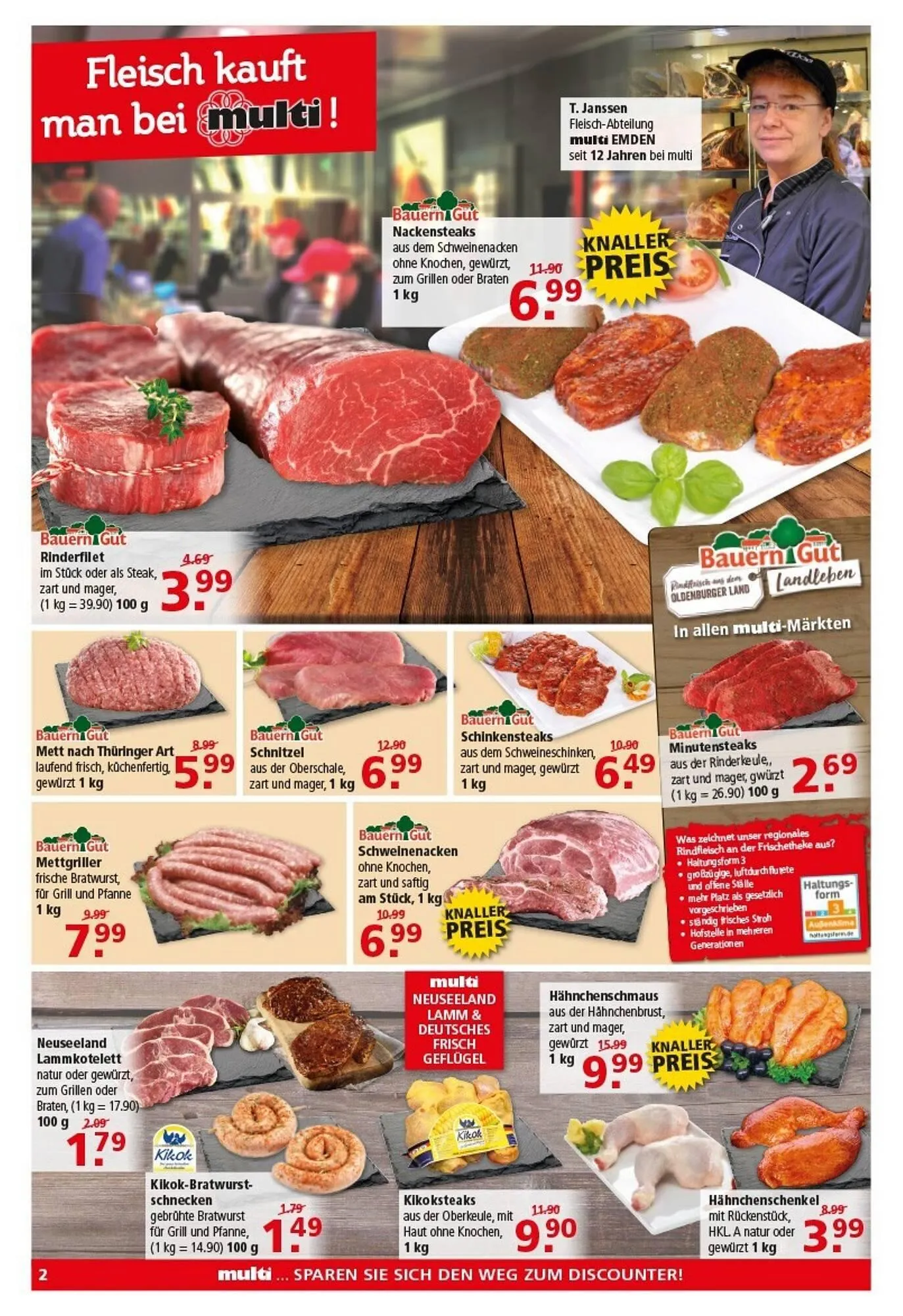 Multi Markt Prospekt von 30. Juni bis 5. Juli 2025 - Prospekt seite 2