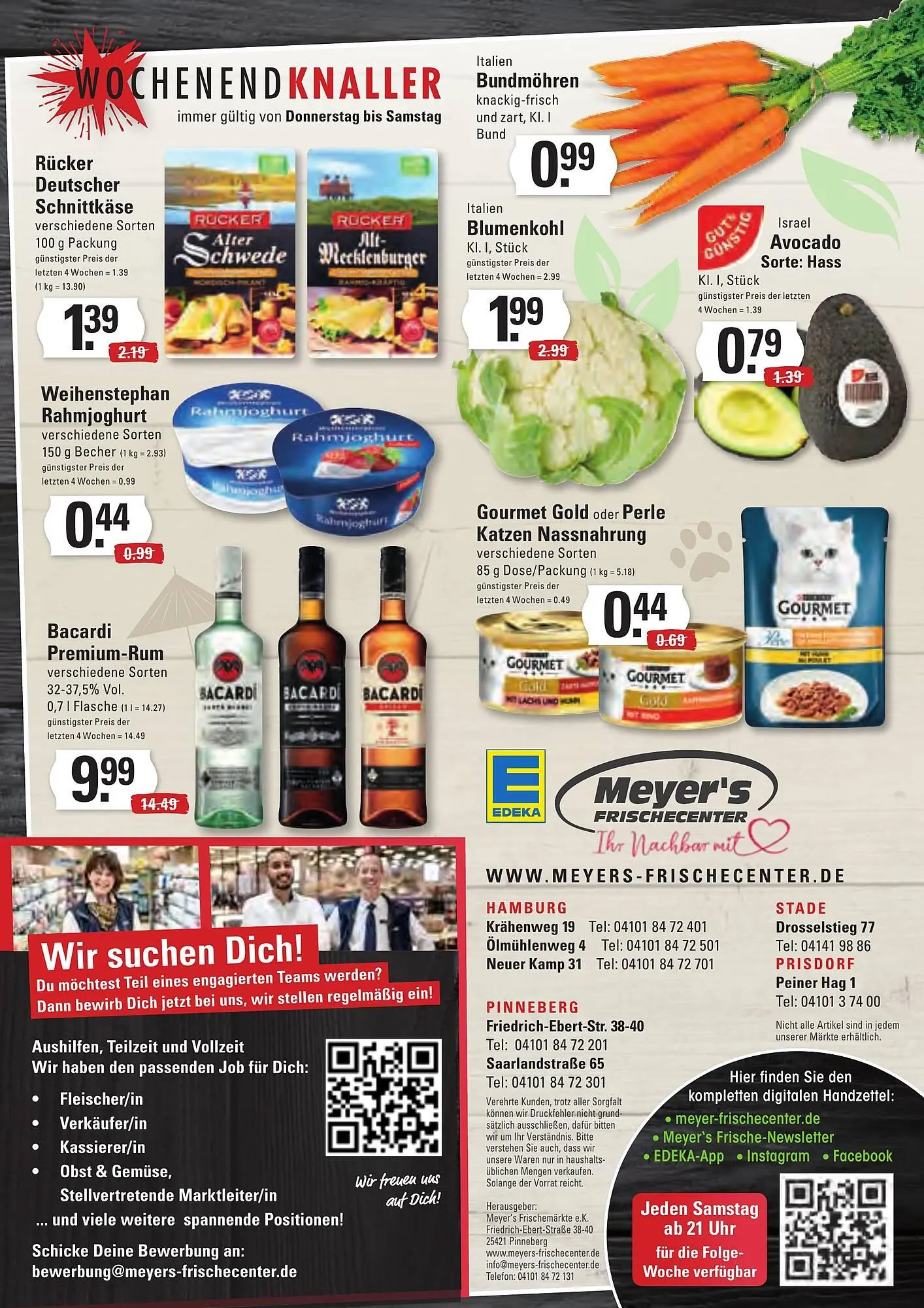 Meyer's Frischemarkt Prospekt von 17. März bis 22. März 2025 - Prospekt seite 16