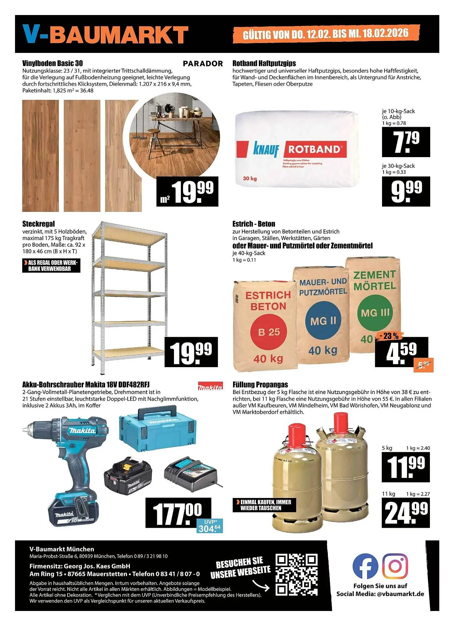 V Baumarkt Prospekt von 12. Februar bis 19. Februar 2026 - Prospekt seite 4