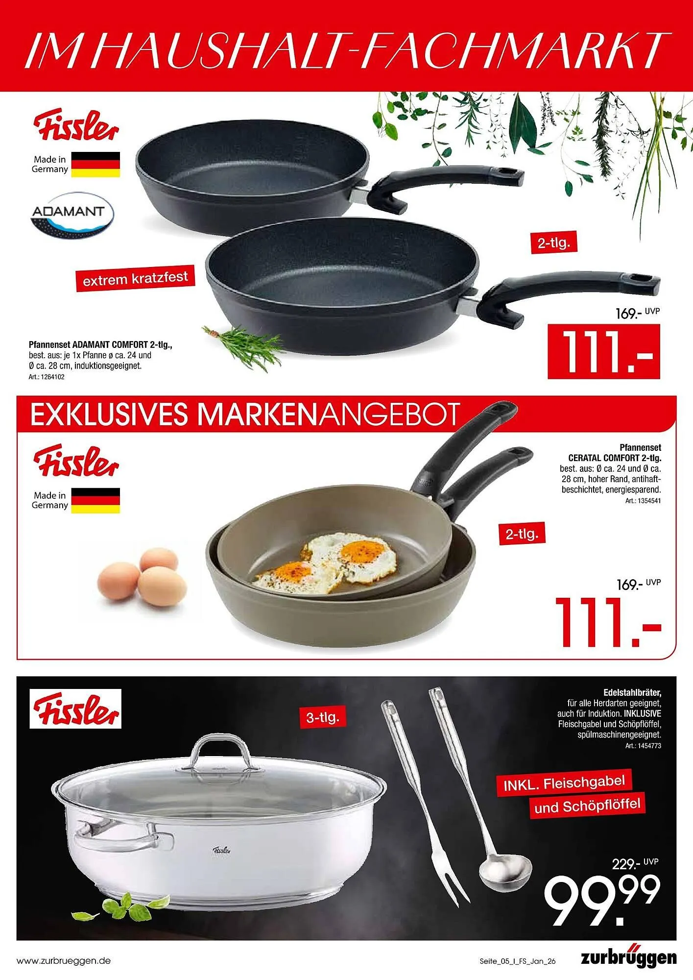 Zurbrüggen Prospekt von 26. Januar bis 16. März 2026 - Prospekt seite 5