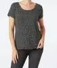 Viskoseshirt Janina, Rundhalsausschnitt