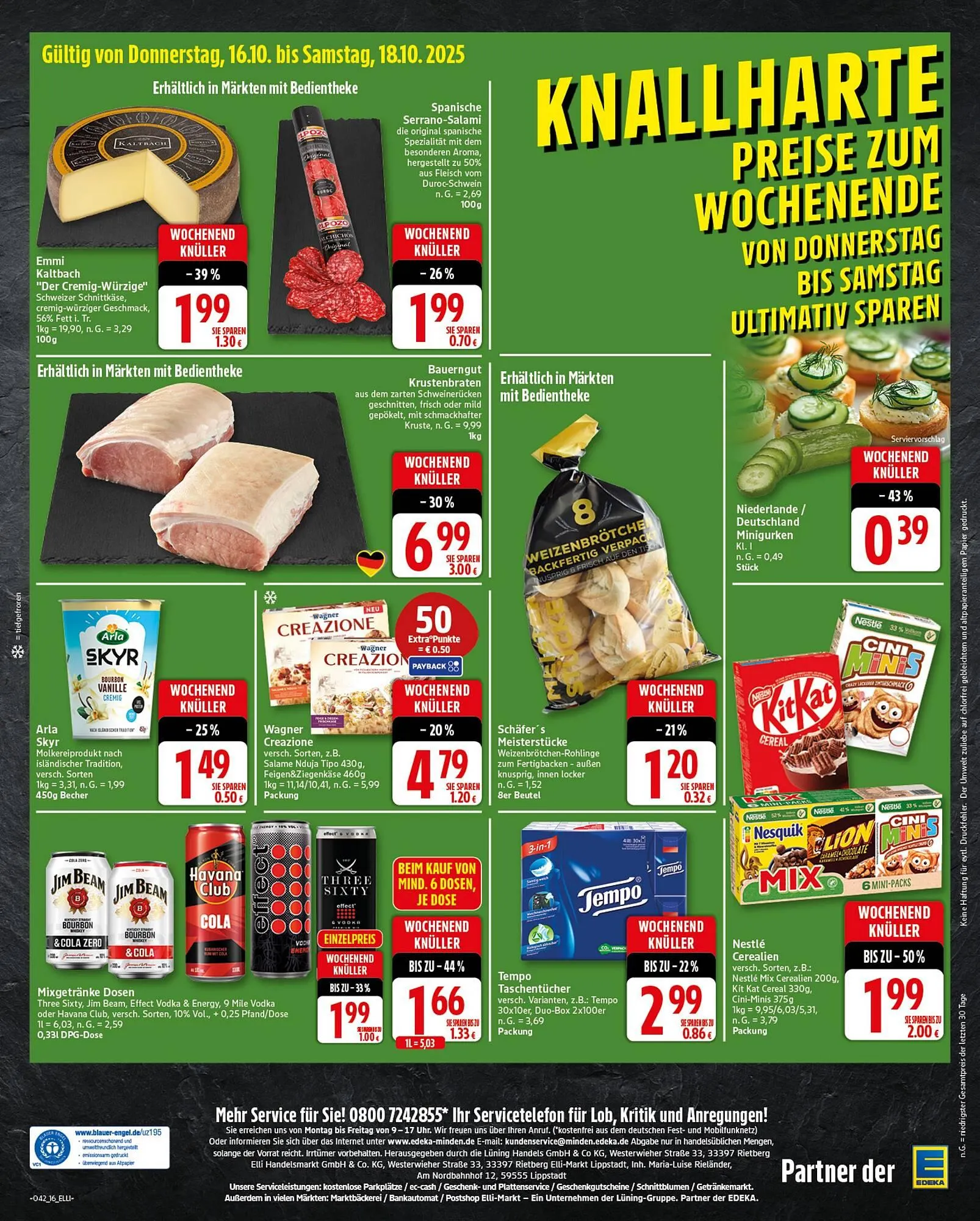 Elli Markt Prospekt von 13. Oktober bis 18. Oktober 2025 - Prospekt seite 16