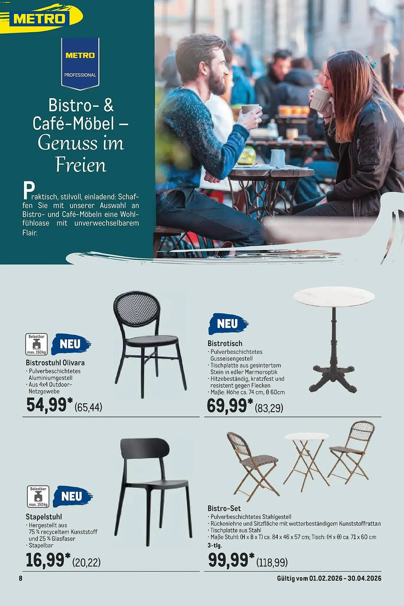 METRO Prospekt von 8. Februar bis 14. Februar 2026 - Prospekt seite 8