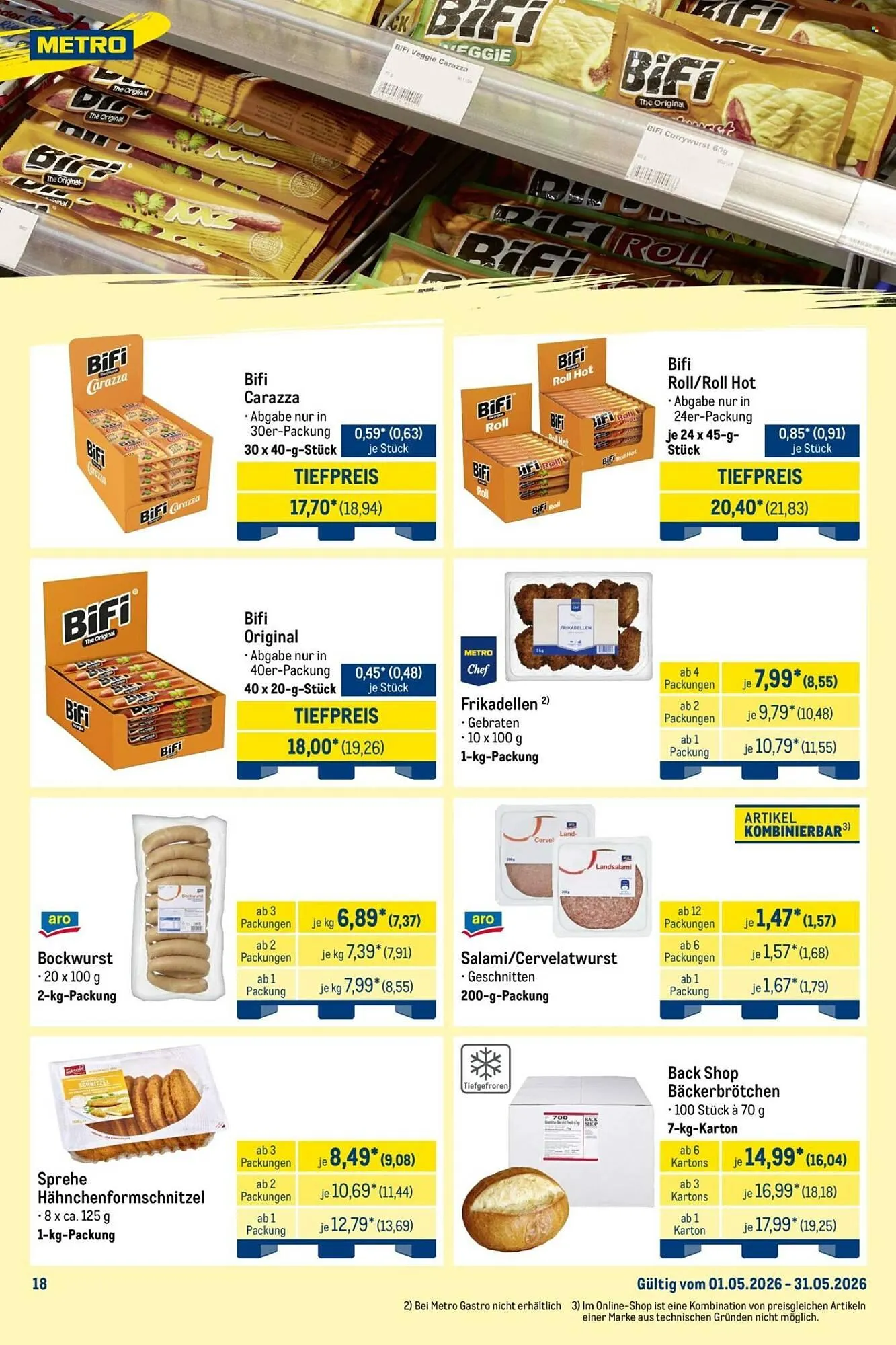 METRO Prospekt von 1. Mai bis 31. Mai 2026 - Prospekt seite 18