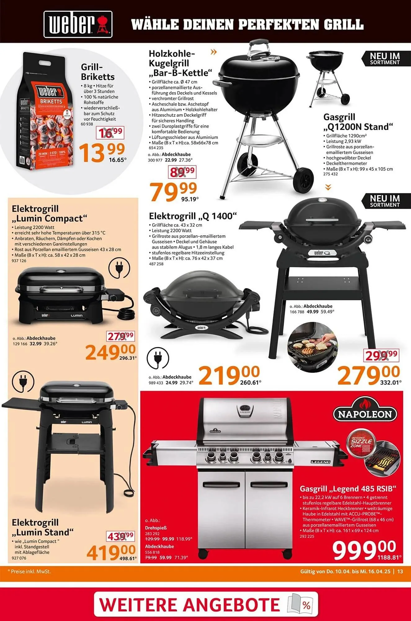 Selgros Prospekt von 10. April bis 16. April 2025 - Prospekt seite 13