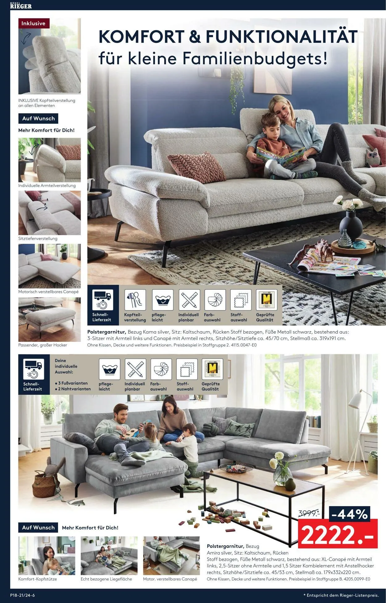 Möbel Rieger Aktueller Prospekt von 25. Februar bis 11. März 2026 - Prospekt seite 6