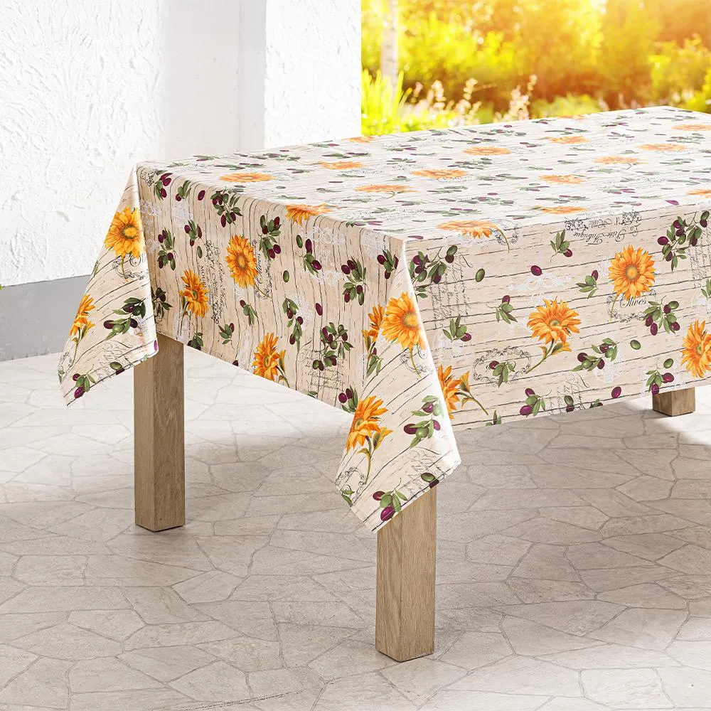 Tischdecke mit wasserabweisender Beschichtung