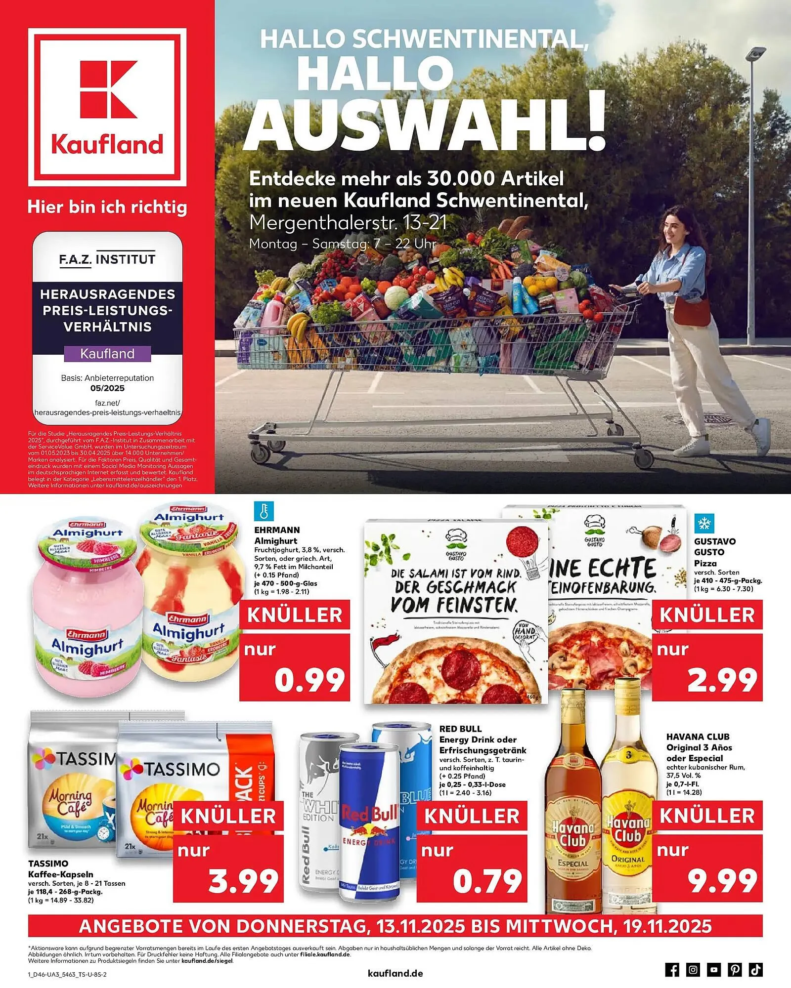 Kaufland Prospekt von 12. November bis 19. November 2025 - Prospekt seite 1
