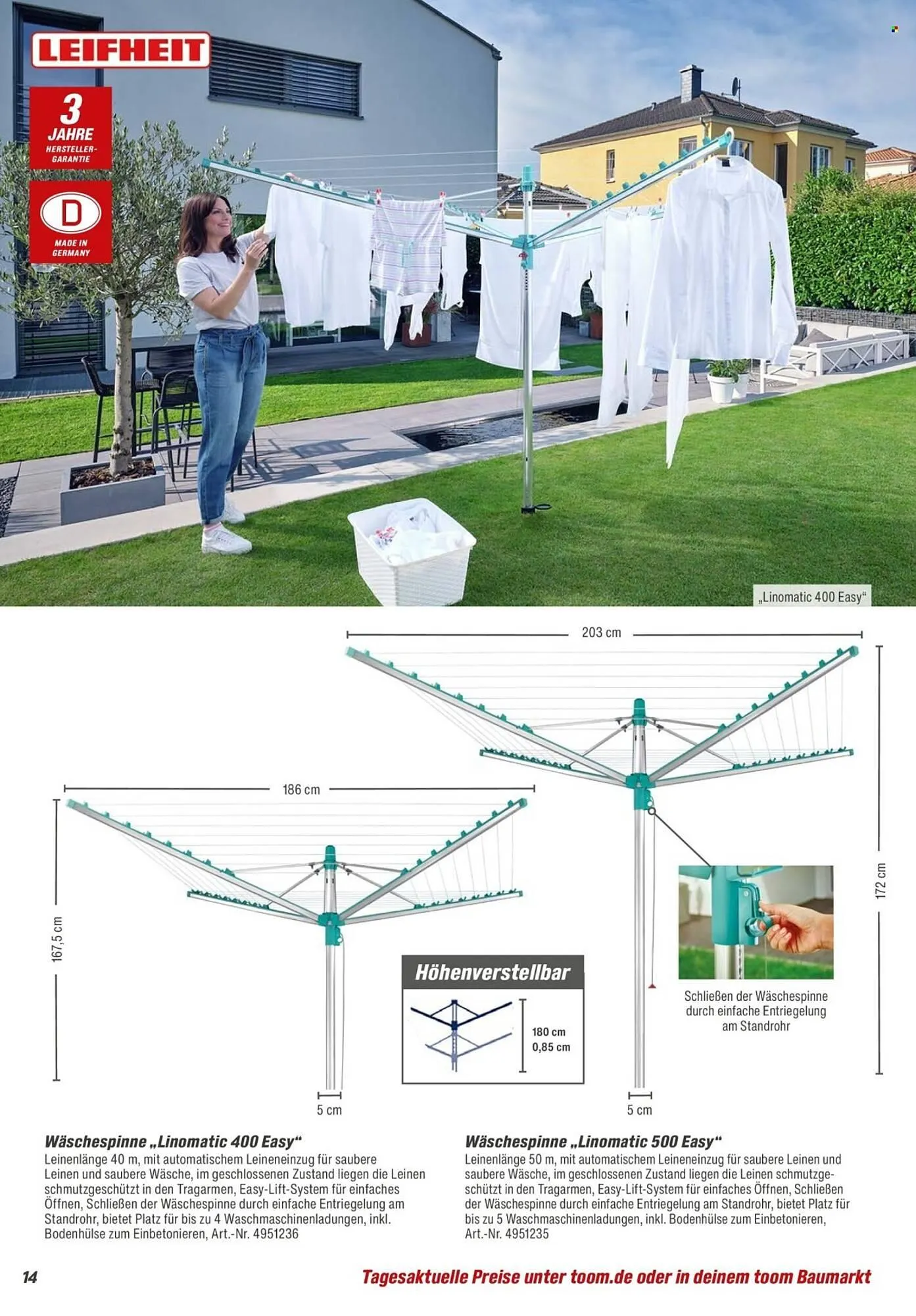Toom Baumarkt Prospekt von 14. Februar bis 30. April 2026 - Prospekt seite 14