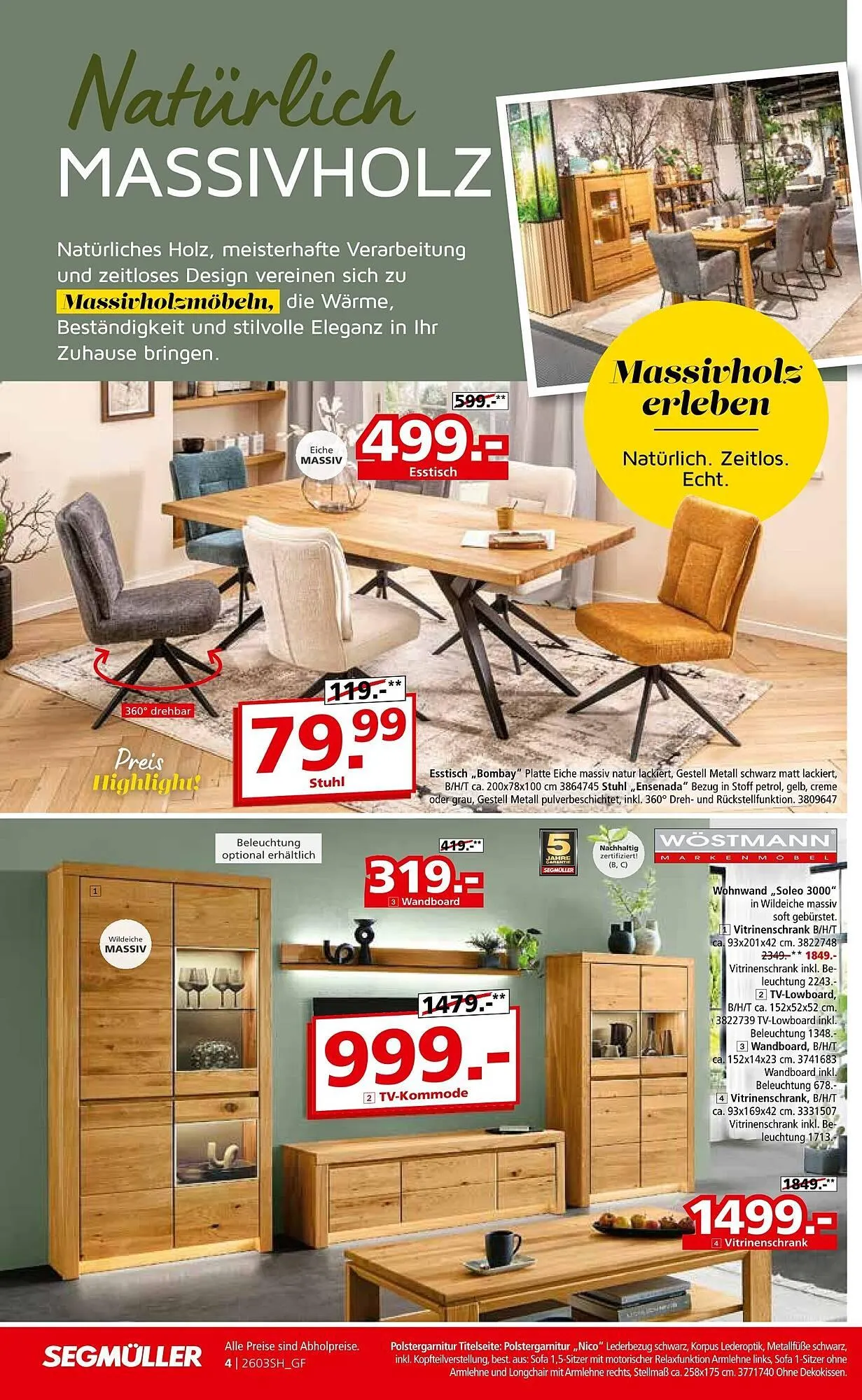 Segmüller Prospekt von 14. März bis 28. März 2026 - Prospekt seite 4