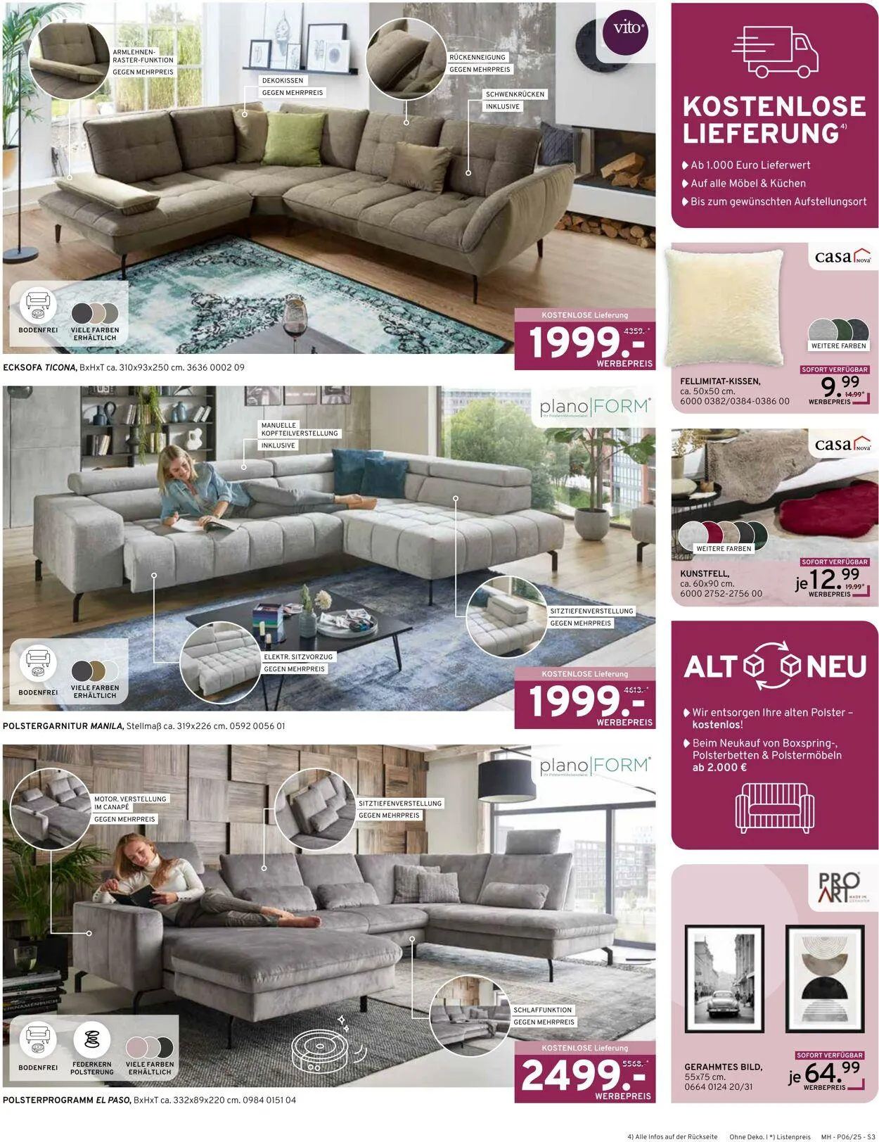 Möbel Heinrich Aktueller Prospekt von 20. Dezember bis 11. Januar 2026 - Prospekt seite 3